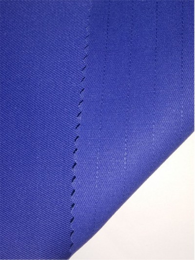 XX-FSSY/YULG  100％ cotton FR anti-static twill fabric 20S*16S/128*60 260GSM 側面照